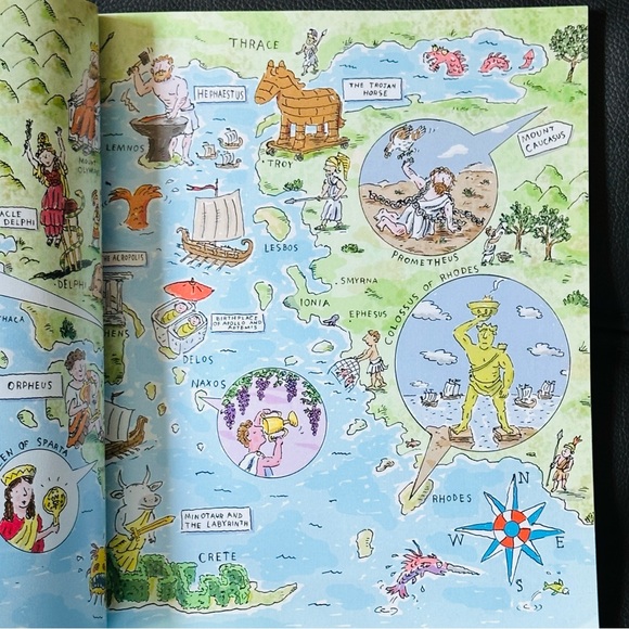 Mythlopedia Oh My Gods Scholastic Greek Mythology Paperback Book - Picture 8 of 14